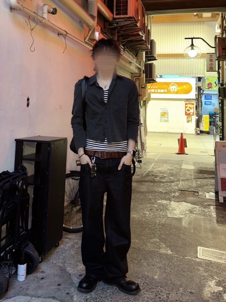 即納】RADIANT Straight lubecoating denim | 韓国ファッション