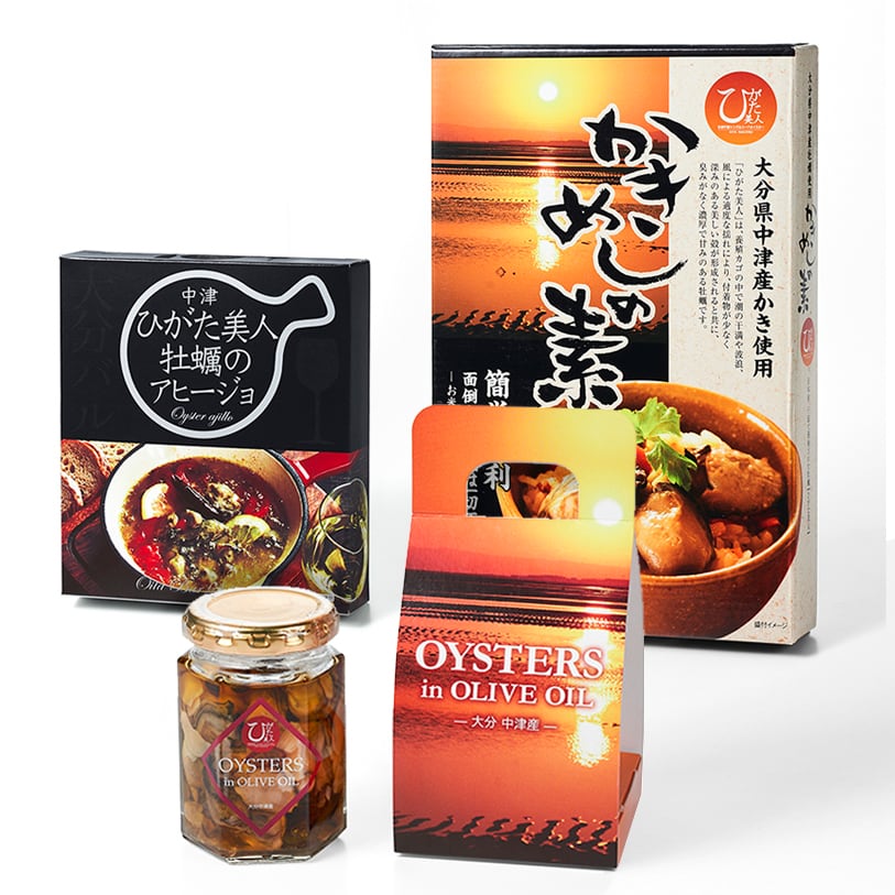 ひがた美人 オリーブオイル漬け／牡蠣の旨味がつまったオイル | ひがた