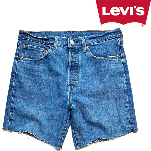 1点物◇リーバイスLevi'sデニムショートパンツ501ジーンズ古着Sメンズ