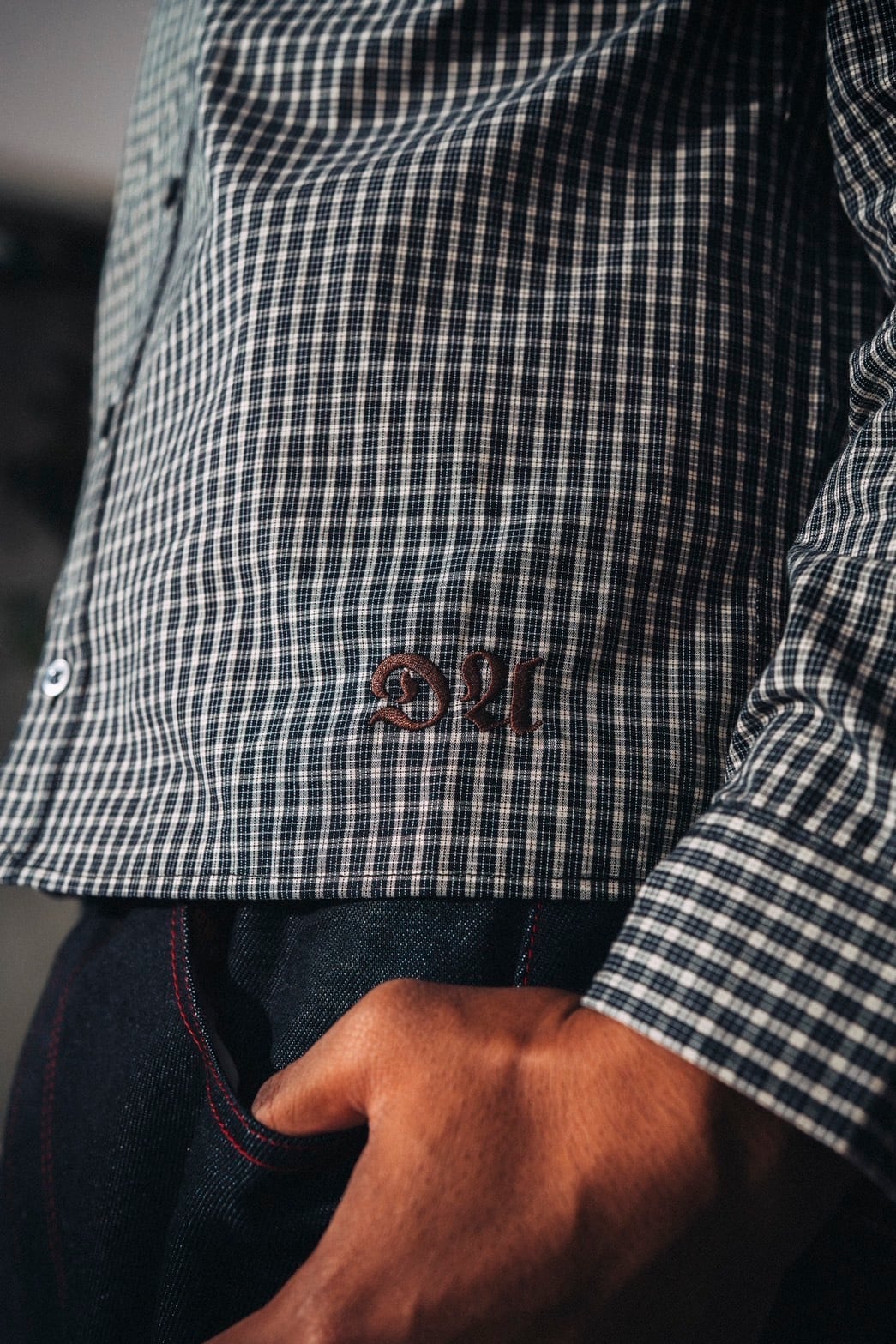 DA Logo Check Shirt | Deaile