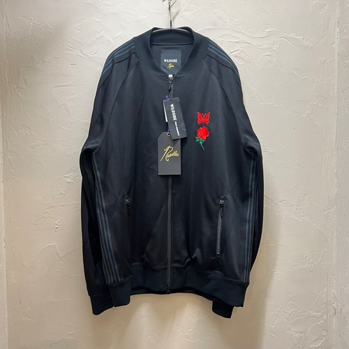 NEEDLES×WILDSIDE YOHJI YAMAMOTO ニードルズ×ワイルドサイド RC Track Jacket トラックジャケット ブラック タグ付き美品【代官山03】