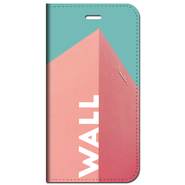 iPhone対応 スマホ 手帳型ケース アーキテクチャー ウォール アート 【iPhone17 / iPhone16 / iPhone16e / iPhoneSE 他 iPhone各機種対応】 st54