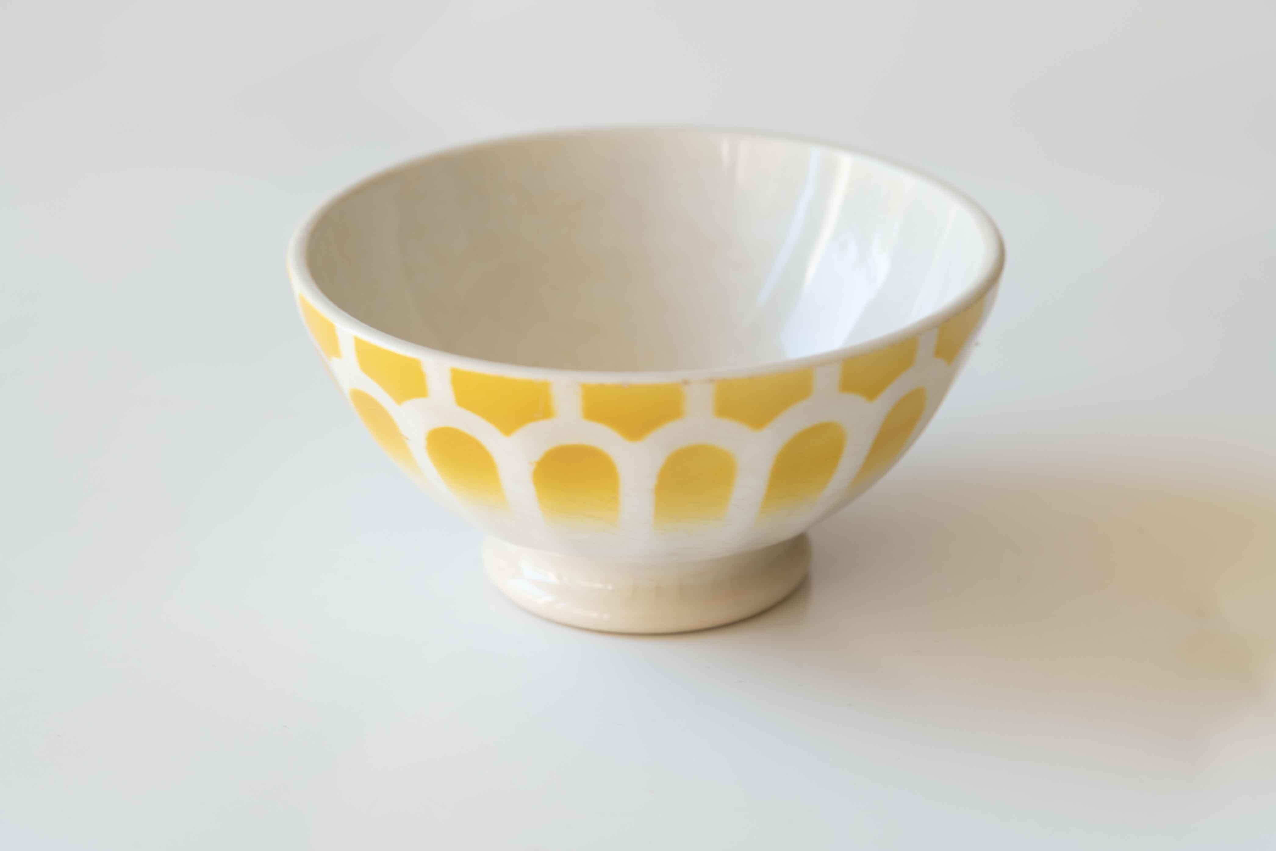 Lunevilleリュネヴィル(刻印なし) イエローのうろこ柄 ミニサイズです