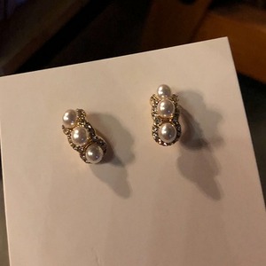 Luxury pearl pierce earring＊M-94