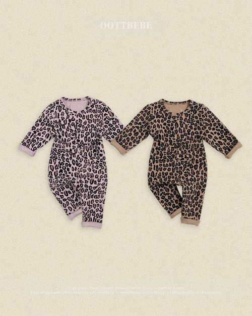 《予約10％OFF》 Little Leopi Indoor Wear ・ oottbebe