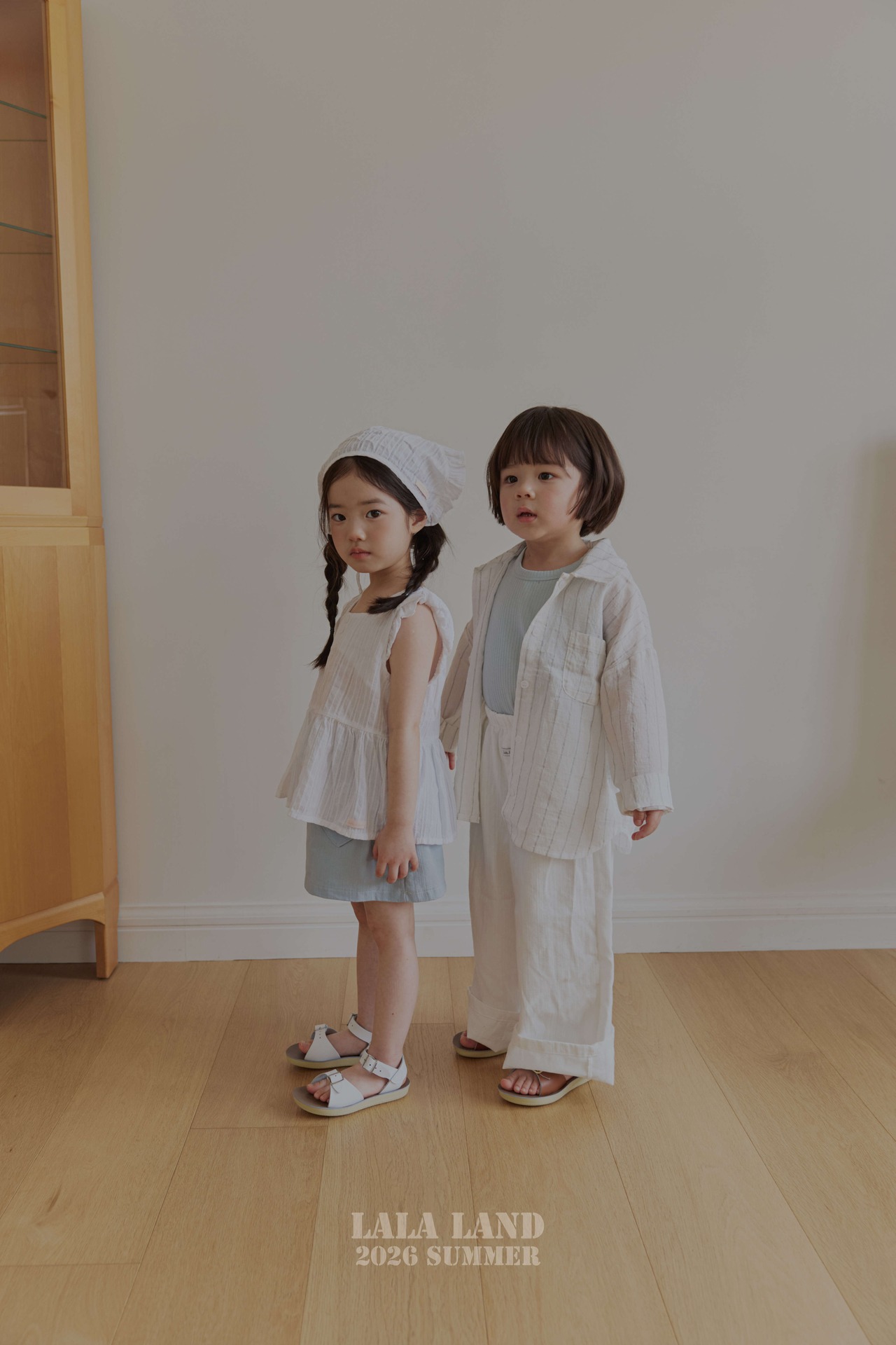 【取寄/韓国直送】LALALAND 26/SM （Kids）ミルキーブラウス｜夏服｜韓国子供服
