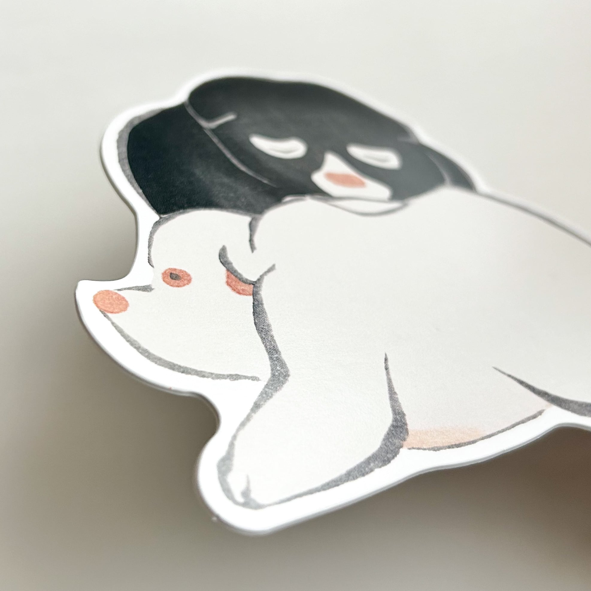 WEB限定】中村芳中 ダイカットポストカード 眠り犬 | hmm, by 東京都