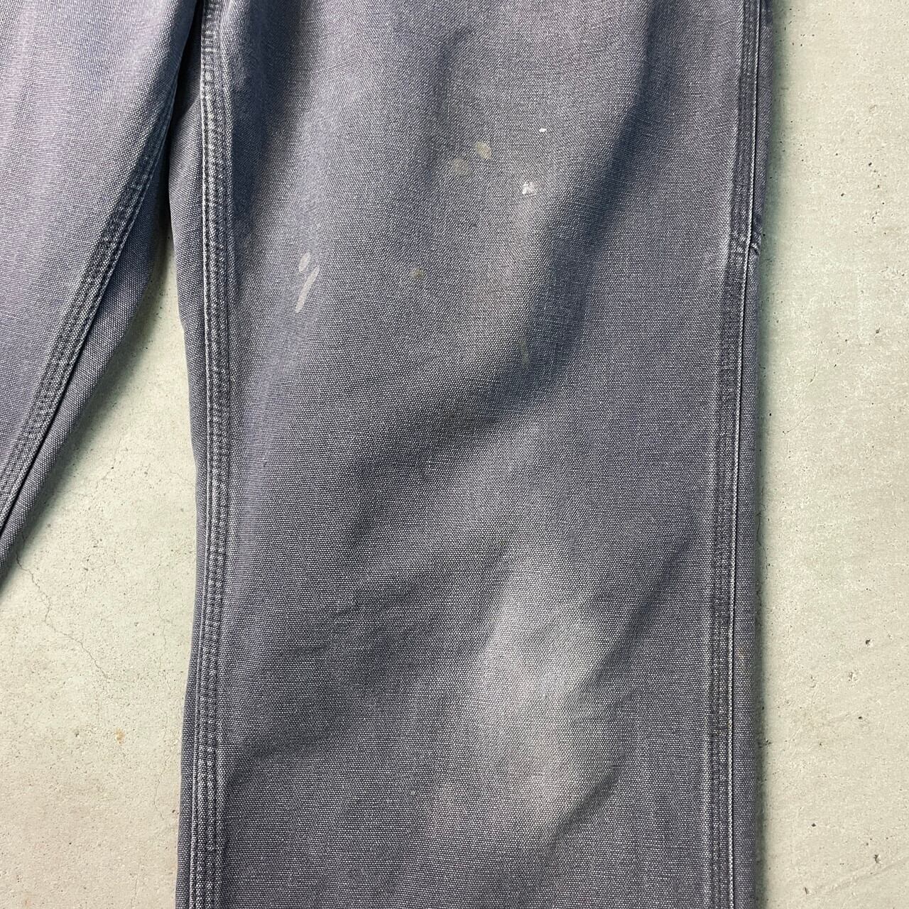 carhartt カーハート　ペインターパンツ　100%コットン　フェード　灰紫 メキシコ製 carharttカーハート ダック地 ペインターパンツ ペトロール