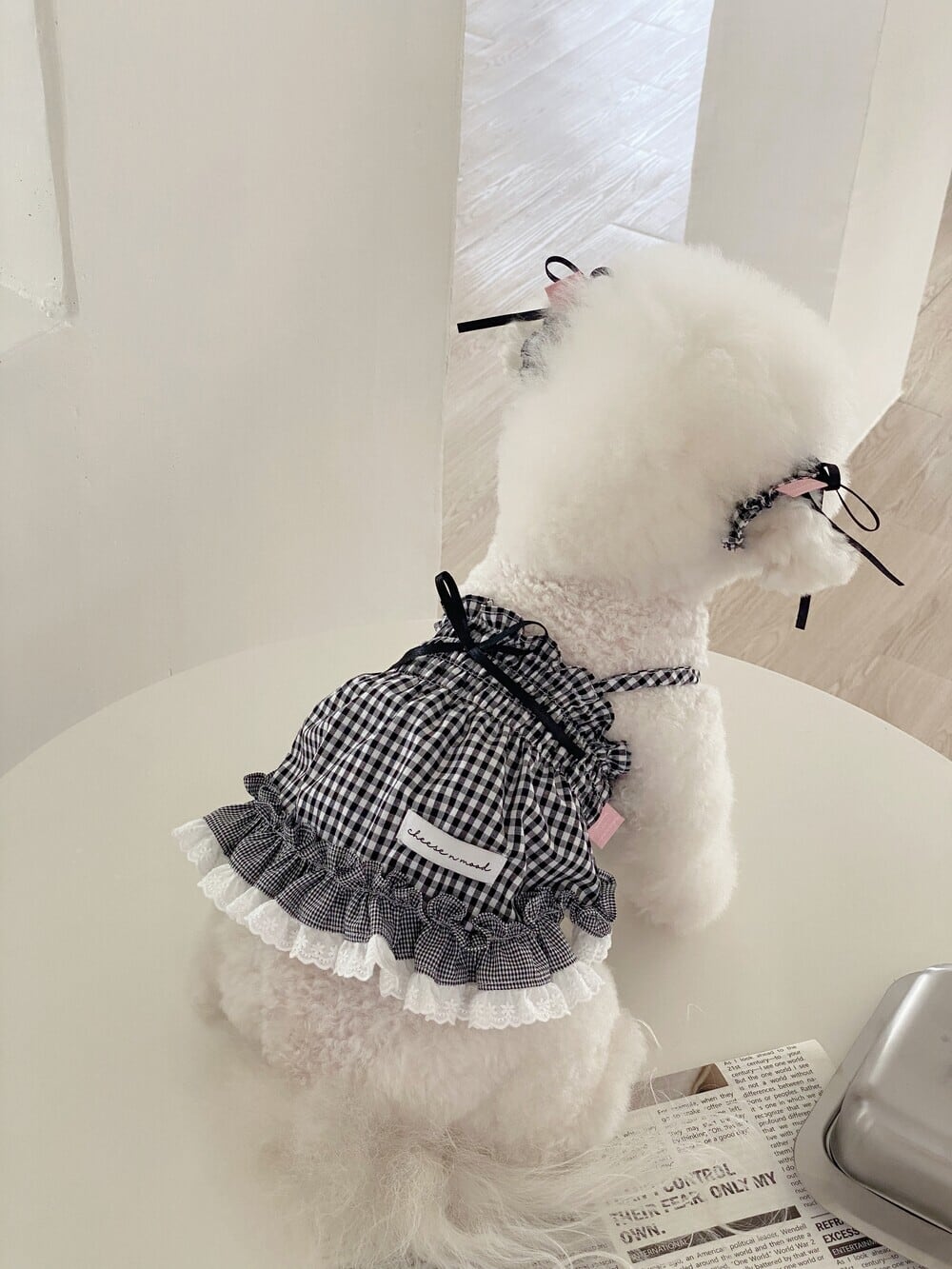 予約【cheese n mood】Petit Doll Dress (Black)