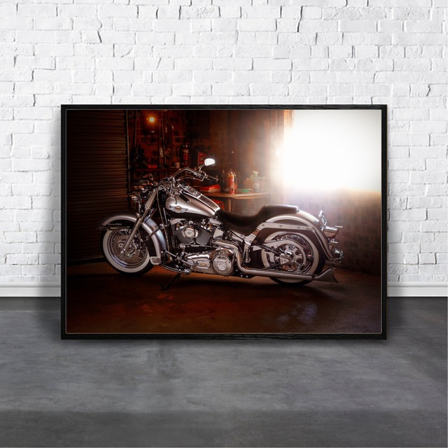 Harley-Davidson【アートポスター専門店 Aroma of Paris】[AP-000374]