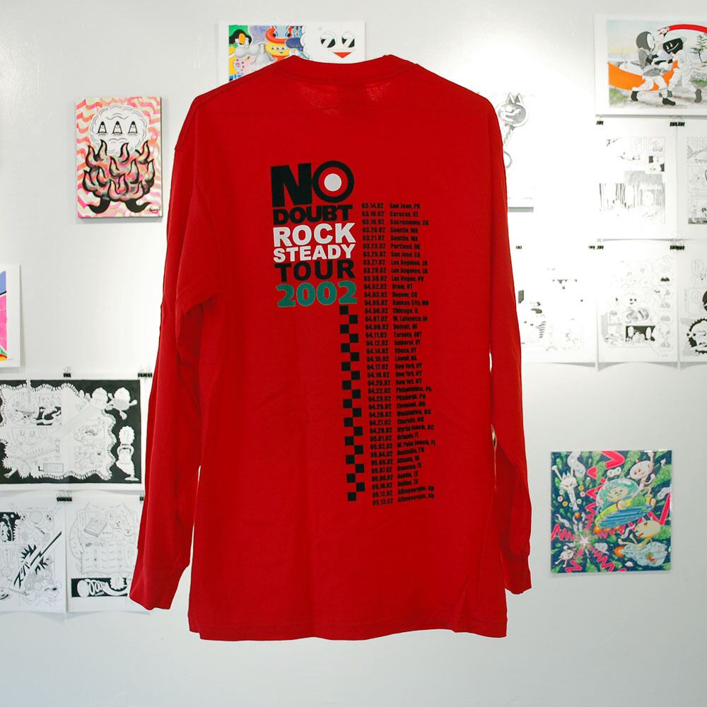 NO DOUBT 2002 Rock Steady official tour L/S Tee | excube.e_shop