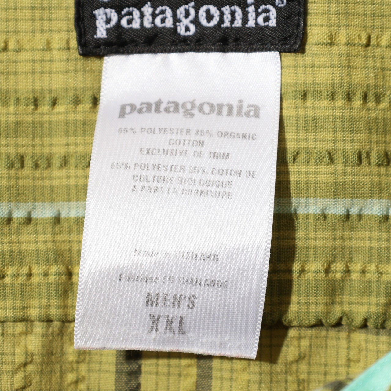 美品 2XL 08年 Puckerware Shirt Patagonia パッカーウェアシャツ パタゴニア  シアサッカー