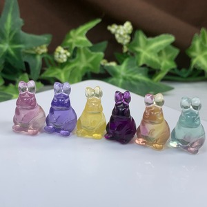 2.フローライトうさぎさん大家族セット･お家