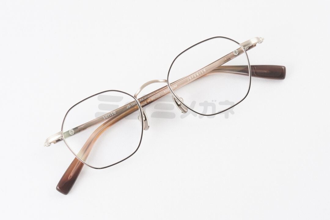 JAPONISM メガネ JS-160 sense col.04 ヘキサゴン ジャポニスム センス