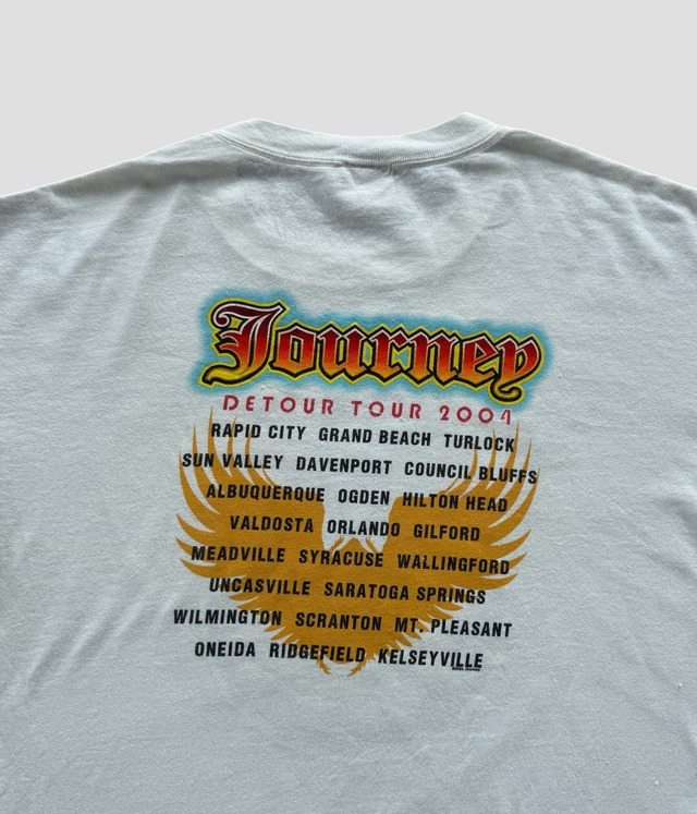 -Journey- Vintage 00s XL Print T-shirt
