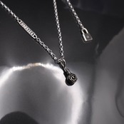 ROSE BALL #1 with GODSIZE® I.D. TAG NECKLACE