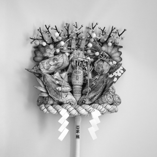 【受注商品】縁起熊手 #002｜海の物づくし（モチーフおまかせ）