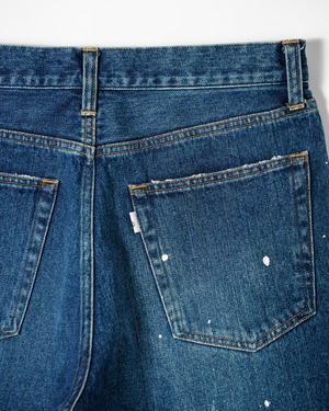 5POCKET SPLASH DENIM PANTS
