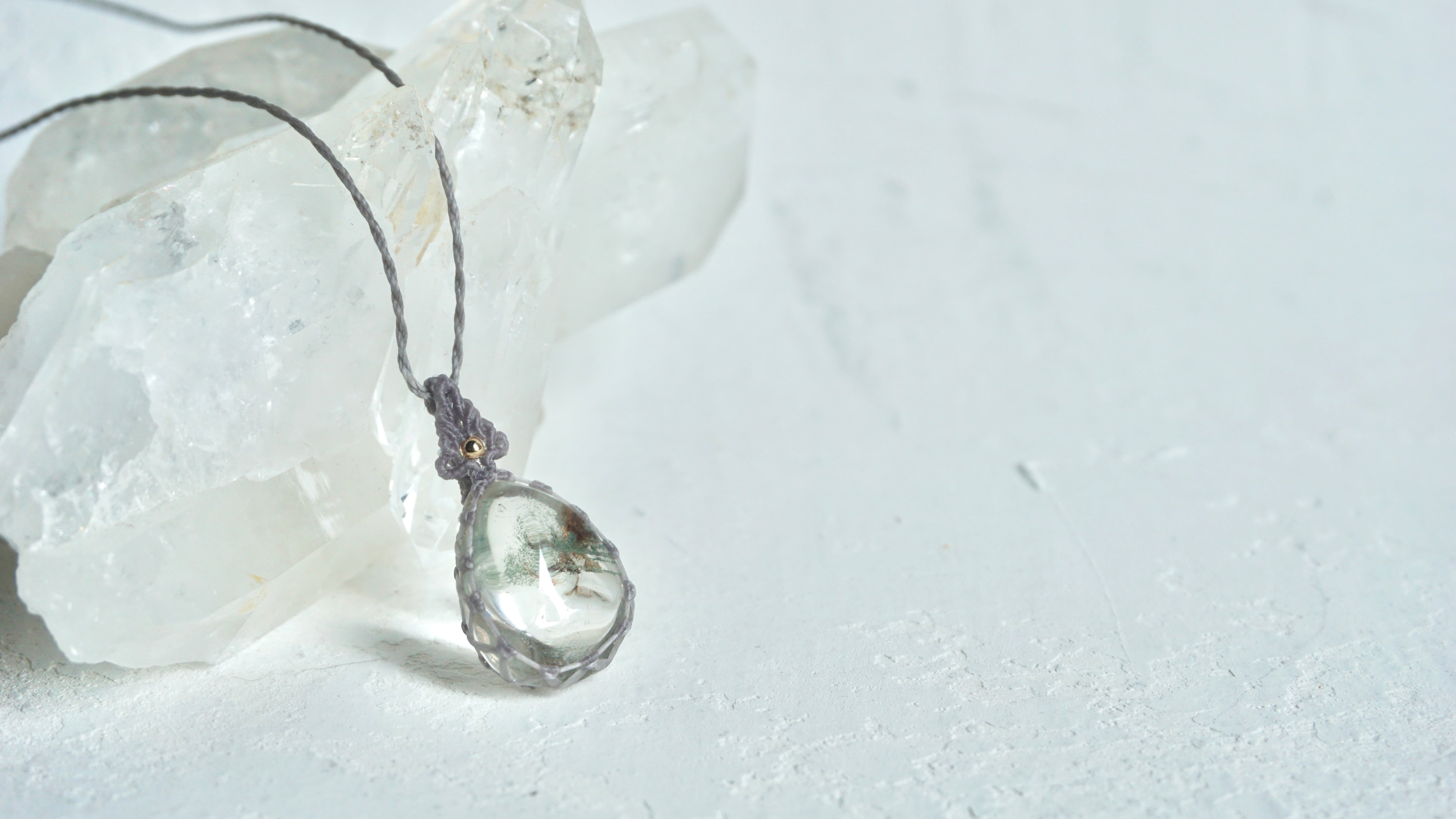 WEB Store 用作品】グリーンファントムクォーツ/Green Phantom Quartz