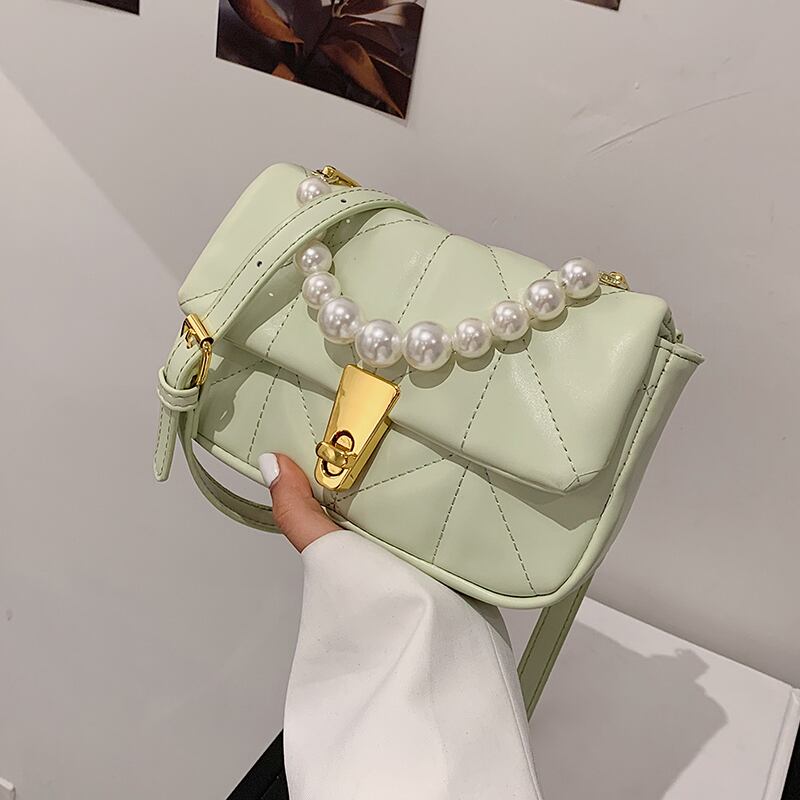 サマー 夏物 スクウェア メッセンジャーバッグ 手作りハンドバック4729338232