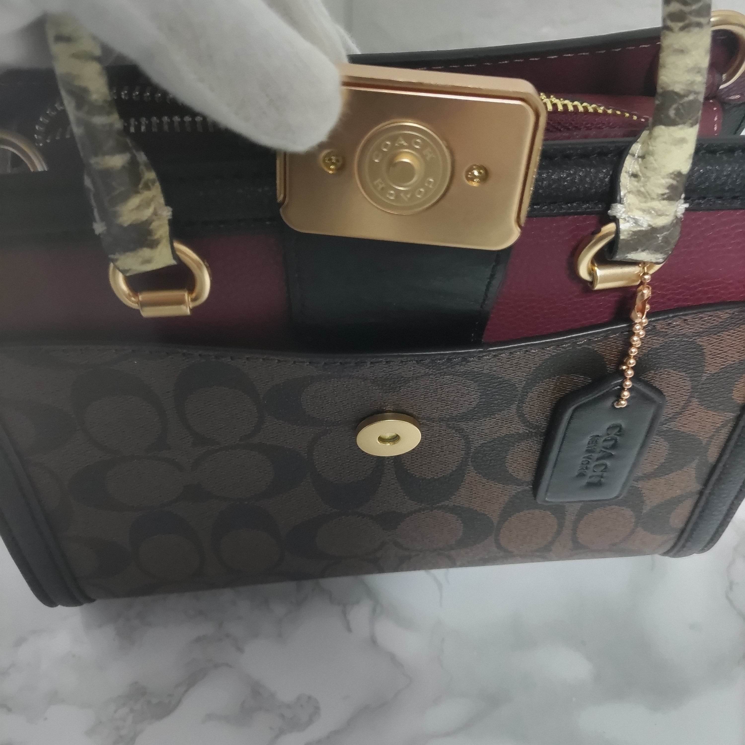 COACH コーチ グレース キャリーオール・シグネチャー キャンバス  