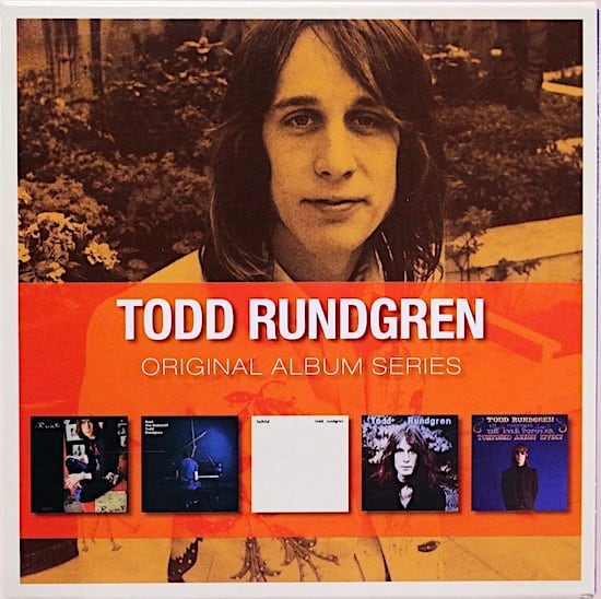 Todd Rundgren ORIGINAL ALBUM SERIES ５枚組 トッド・ラングレン（CD