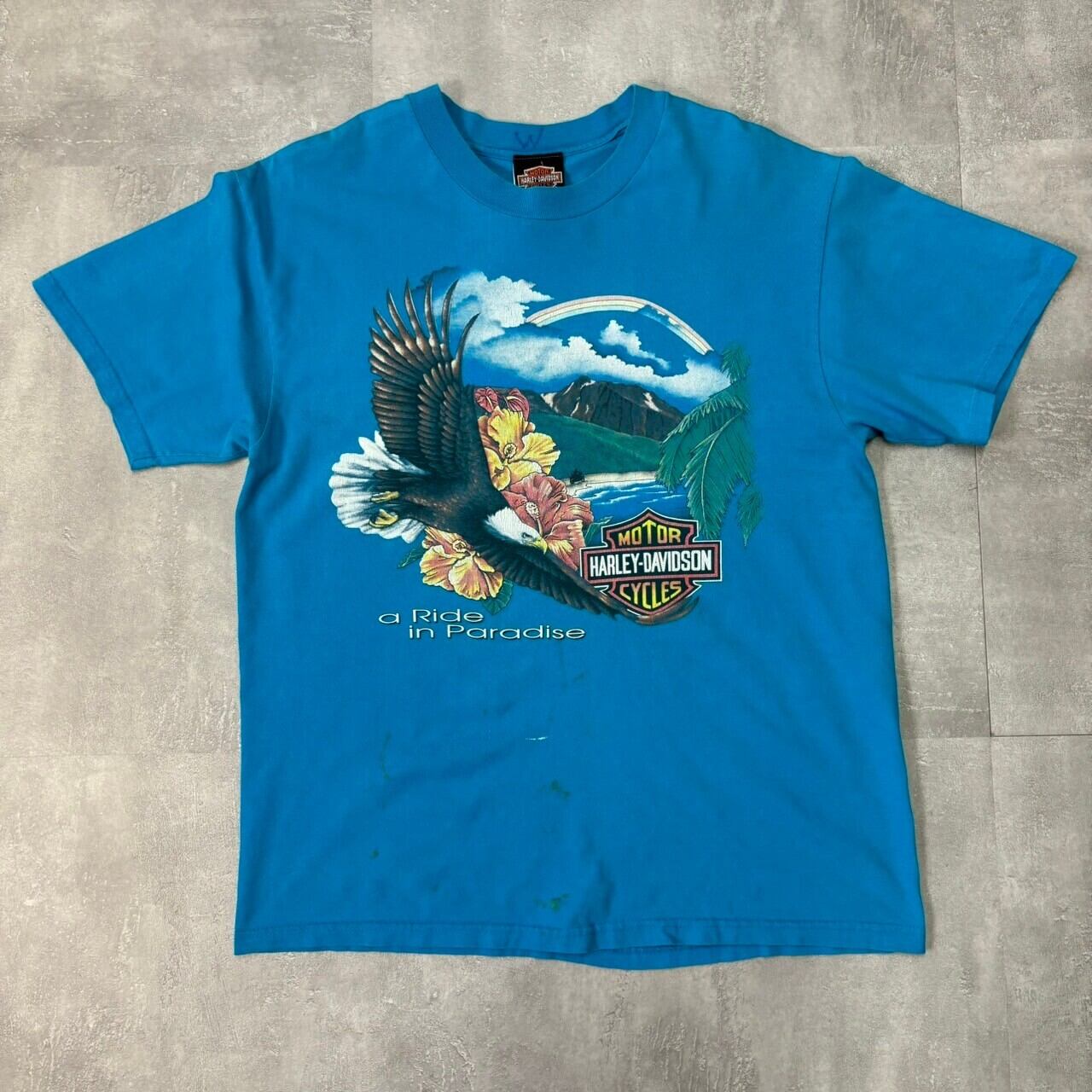 《L size》Harley-Davidson ハーレーダビッドソン プリントTシャツ 両面プリント No.3271