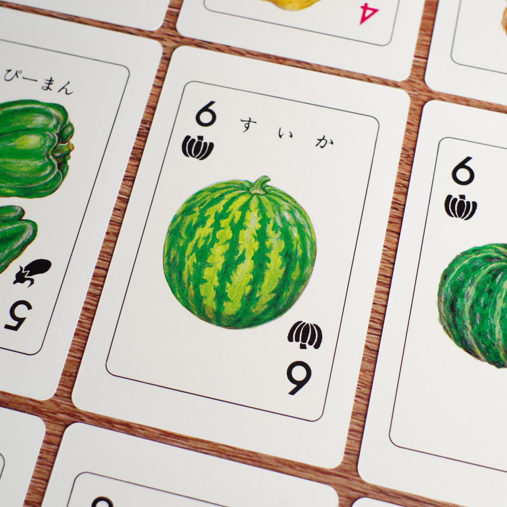 野菜カード | 木のおもちゃ専門店 おもちゃ箱 イカロス 公式オンライン