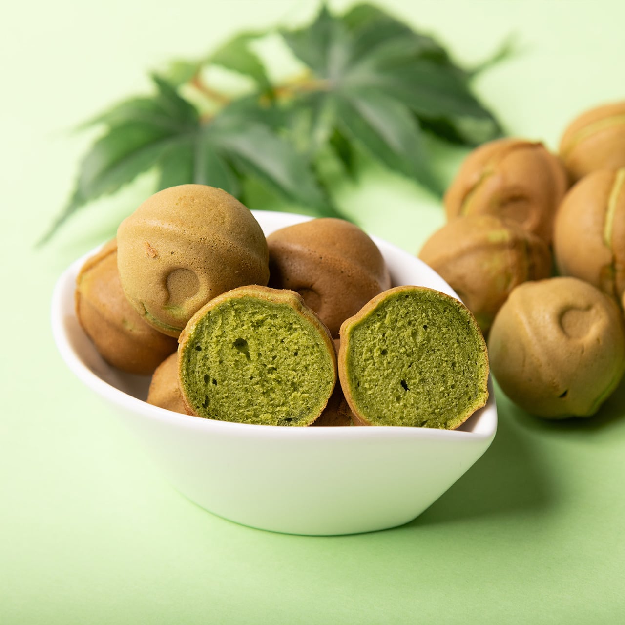 冷凍ベビーカステラ【抹茶味】（12個入/袋） | 専門店が作る冷凍ベビー