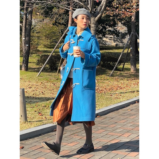 [CCclub] Hooded duffle long coat 正規品 韓国ブランド 韓国代行 韓国通販 韓国ファッション コート