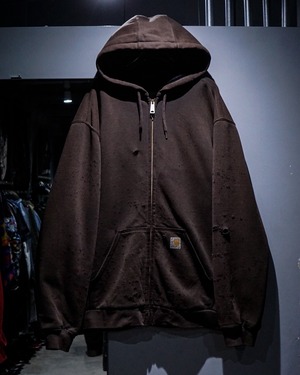 【add (C) vintage】“Carhartt” Beautiful Fade Zip Up Hoodie