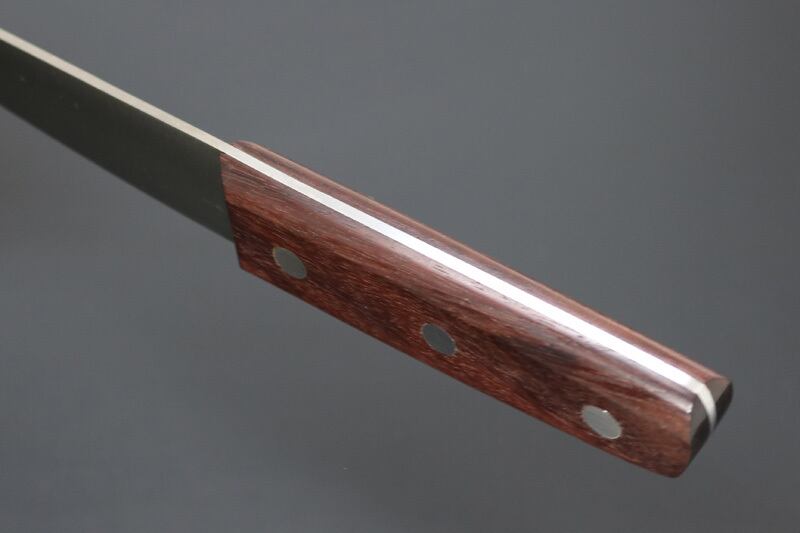 KC-335 関兼常作 ローズ柄 骨透 丸 140mm 日本製 シェフナイフ 刃物