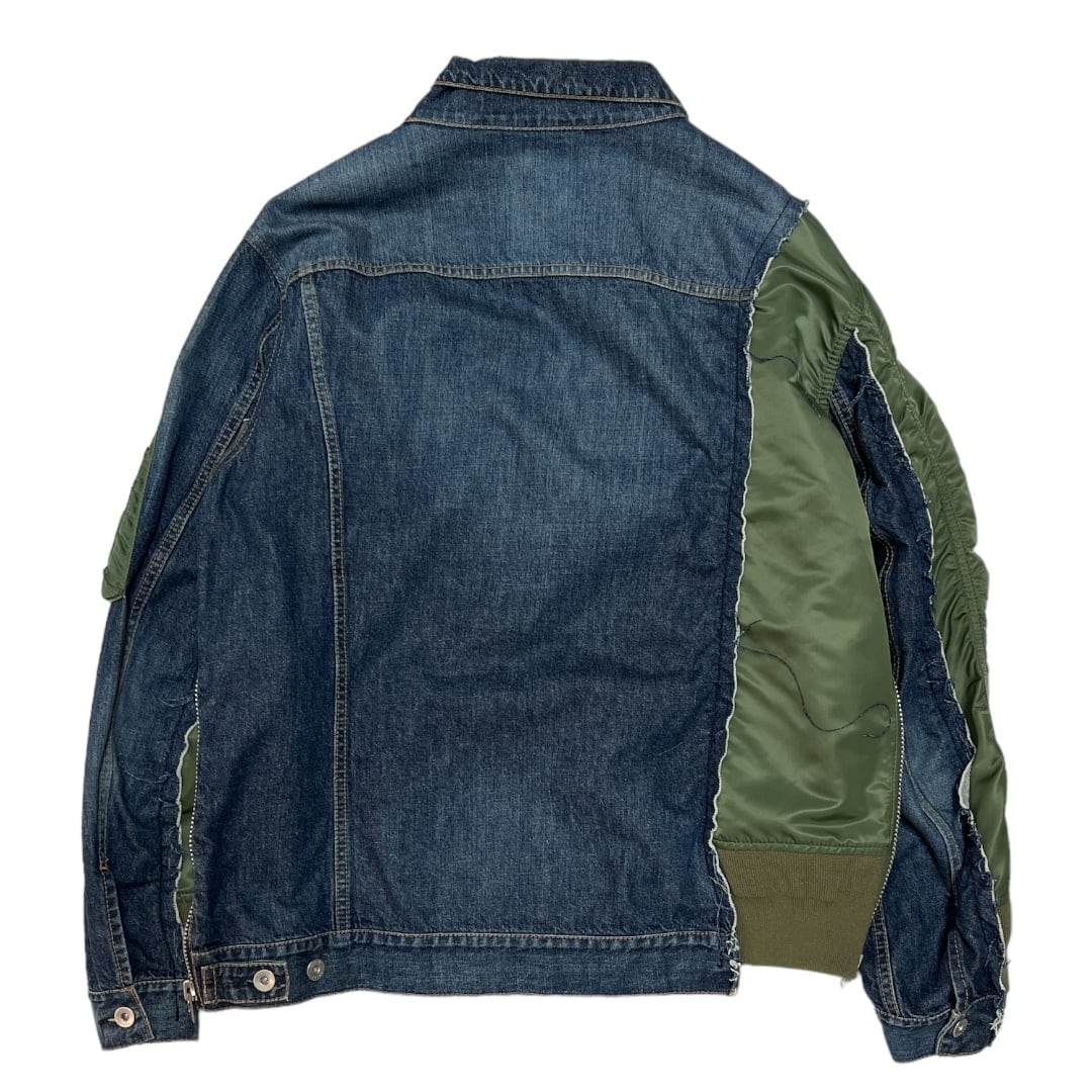 sacai 【名作】19SS Denim Docking Bomber Jacket | A WORD.ONLINE SHOP