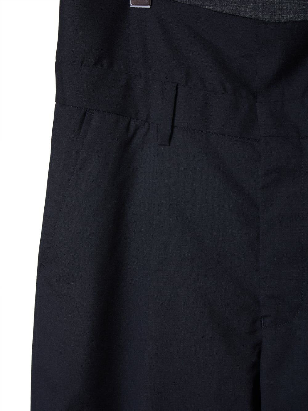 25SS】Midorikawa ONE TUCK SLACKS (BLACK) MID25SS-PT02 | IAAAM