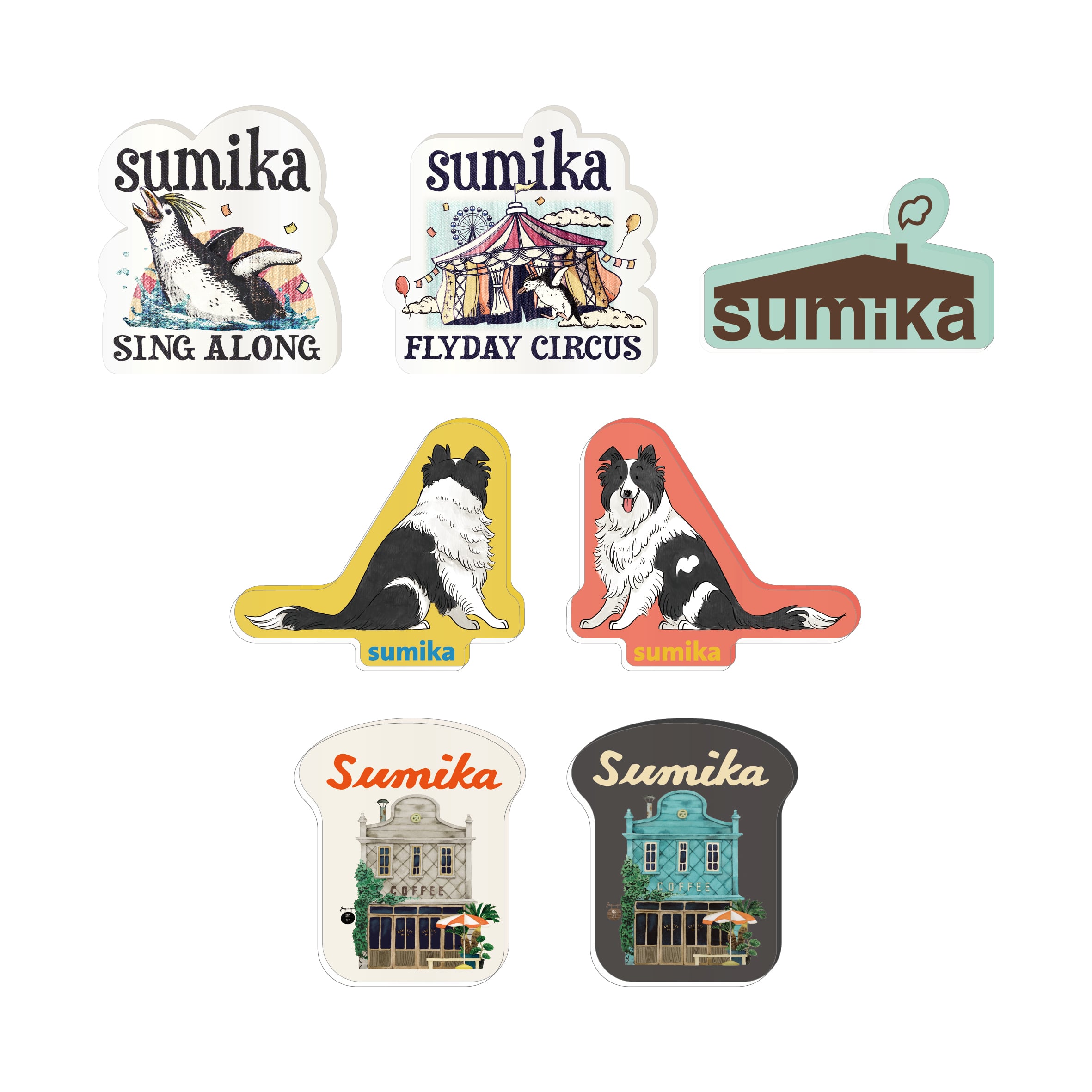 sumika / アクリルステッカー