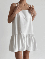 【25ss】Layered Frill Tops(Cotton)_ 2colors