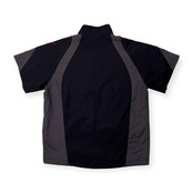 TIGORA ティゴラ 半袖 ウインドブレーカー ジャケット サイズ L /メンズ/ゴルフ/スポーツ/ブラック×グレー/裏メッシュ