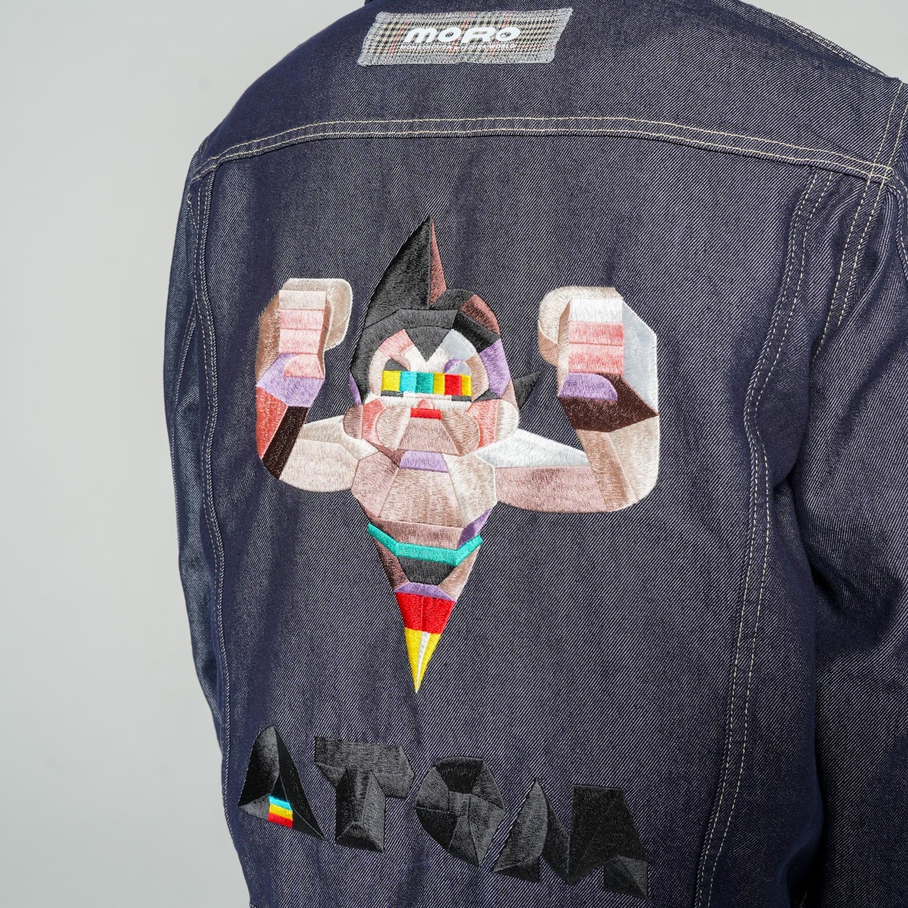 Spectrum Shishu Denim JKT "ATOM" feat.MonkeyDesign【D.Navy】