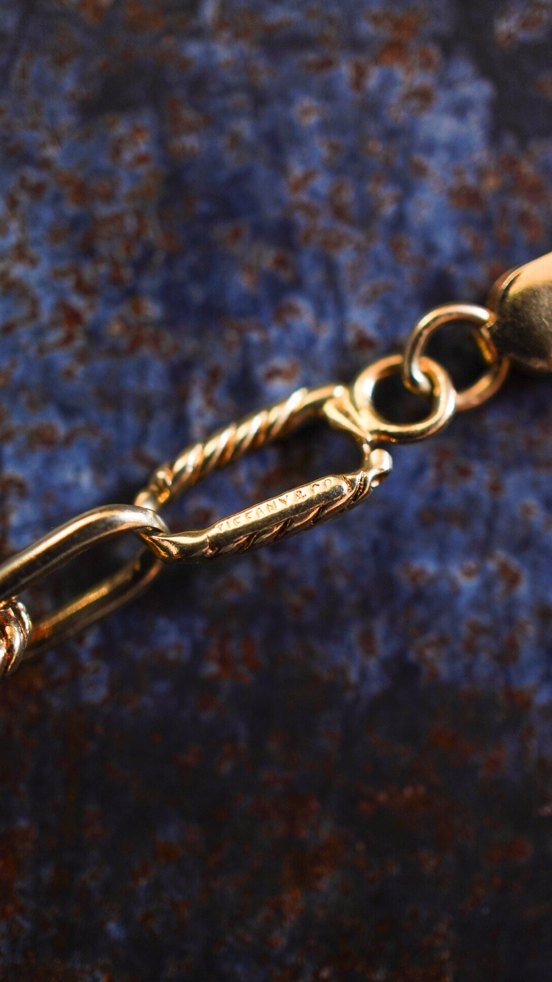 VINTAGE】TIFFANY&Co. ティファニー イエロー ゴールド ツイステッド