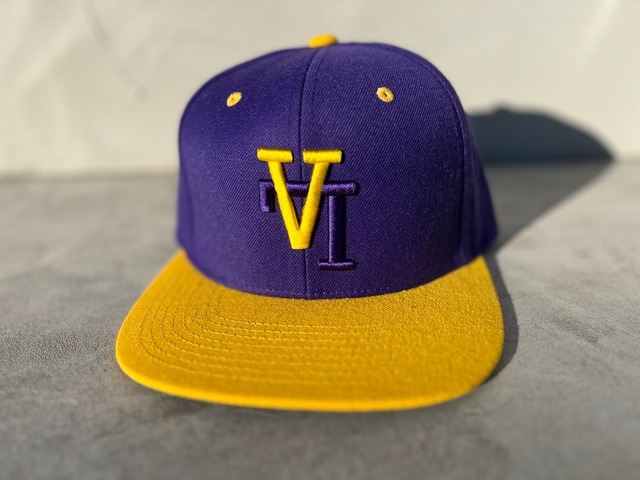 ＲＯＺＷＩＬＬ　逆ロゴキャップ  LA ドジャース　YEL／PURPLE　レイカーズ
