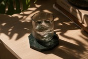MARBLE HEXAGON COASTER - Nero Marquina｜大理石コースター
