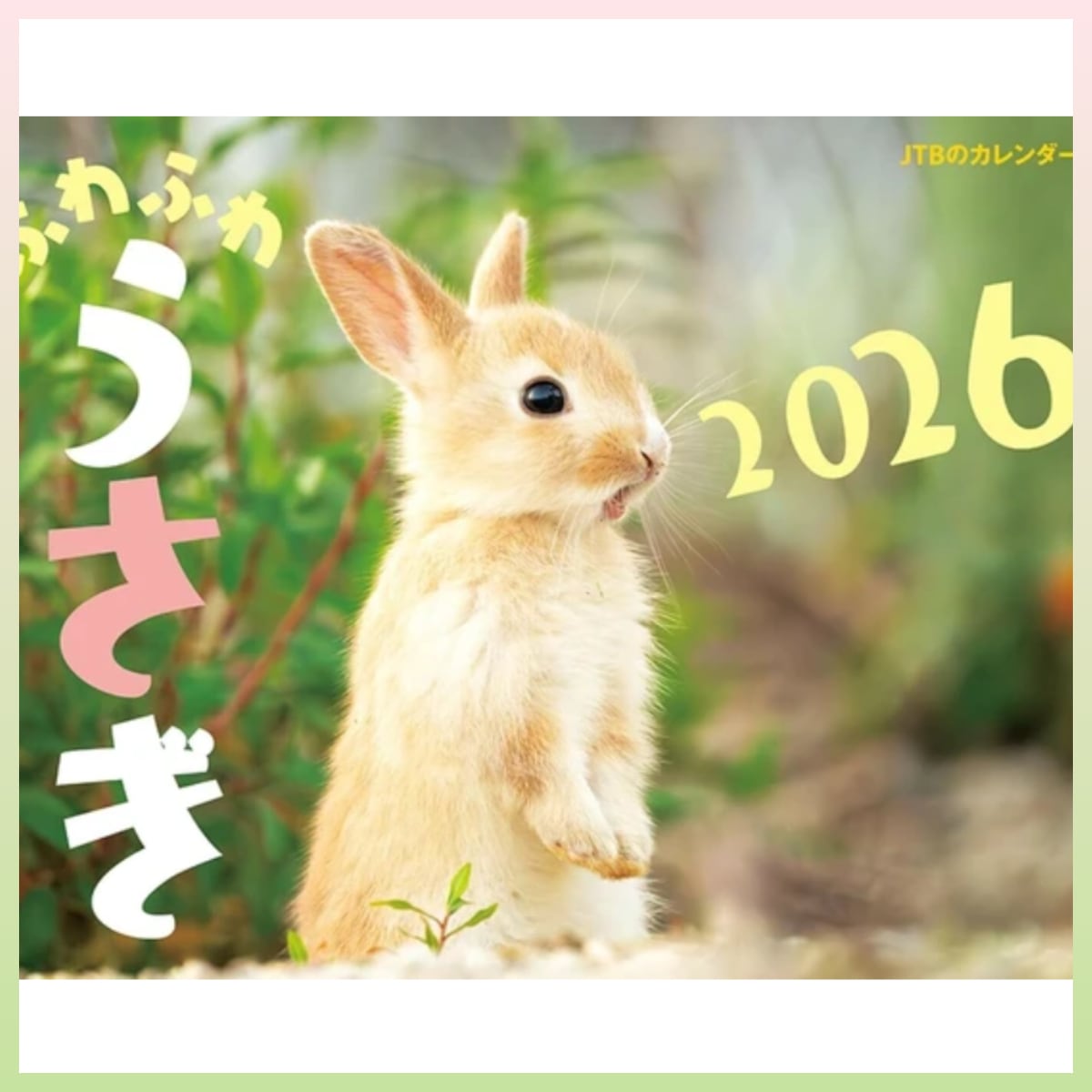 カレンダー2026 うさぎと暮らすCALENDAR2026 | うさぎセレクトショップ森音
