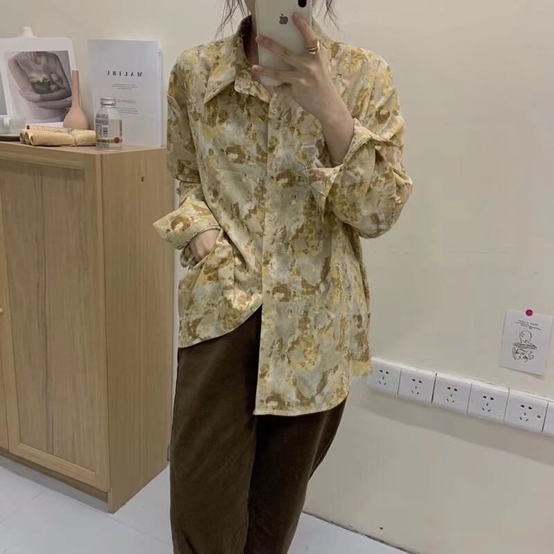 柄シャツ　AJ2205-615