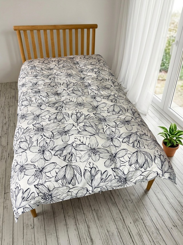 羽毛合掛ふとん　マカーロ【シングル】【ピンク】【ブルー】