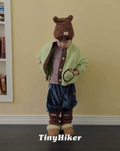 〖取寄〗韓国子供服 / 26winter / TinyHiker / シルキーテープジョガーパンツ / キッズ *XS~XL*