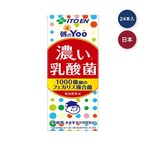 【2セット】伊藤園 朝の Yoo 濃い乳酸菌飲料 200ml x 24本