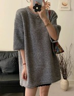 【新作5%OFF・3日間】Unique Over-fit Long Tops_5colors