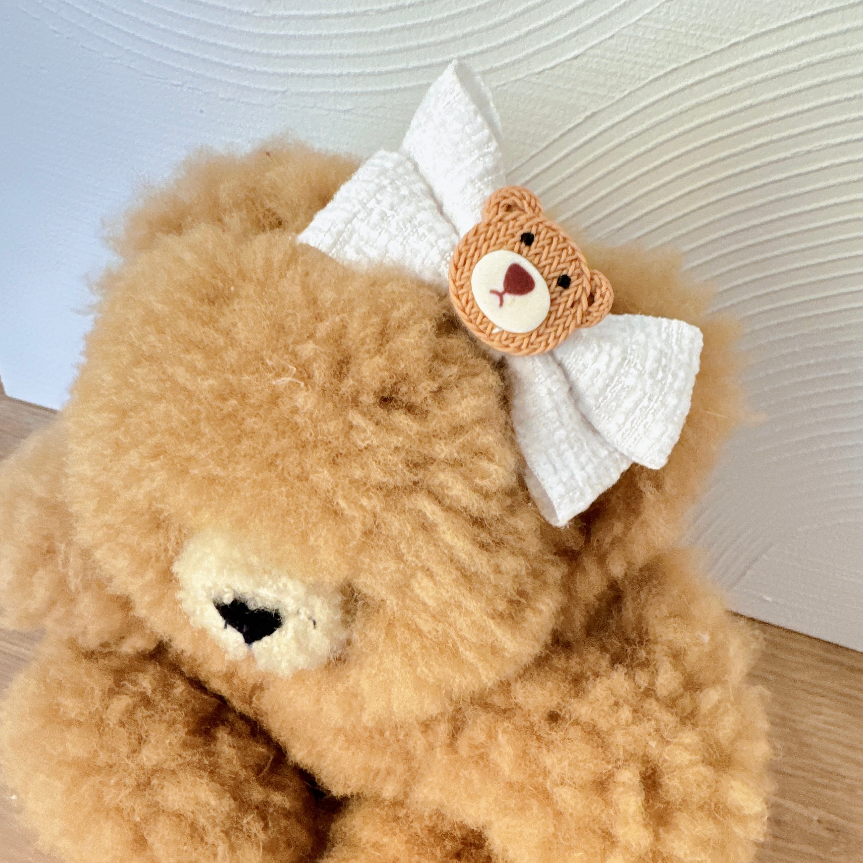 クマさんリボンヘアバンド