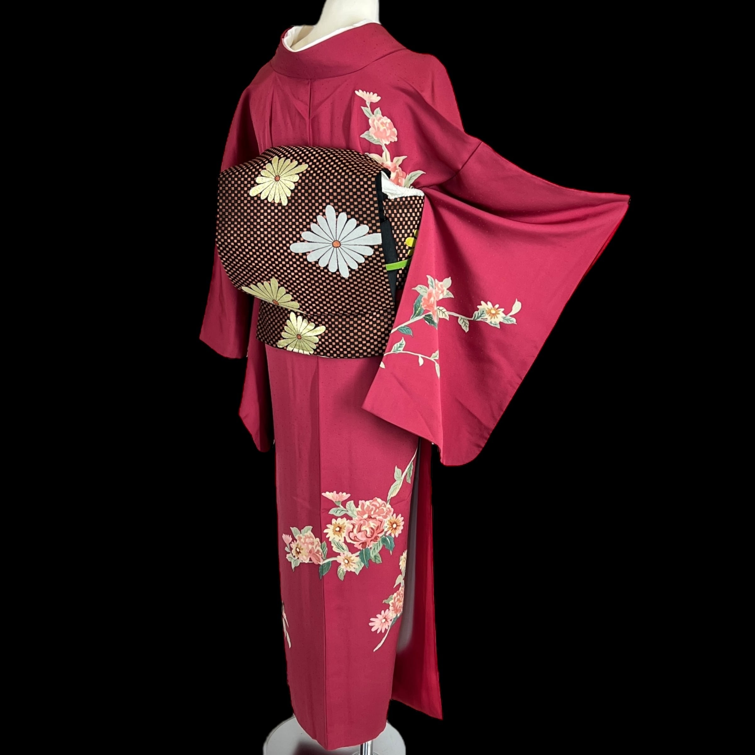 付下げ 附下 付け下げ 袷着物 着物 きもの アンティーク着物 リサイクル着物 kimono 中古 仕立て上がり 身丈162cm 裄丈64cm |  vintage kimono 花葉屋 powered by BASE