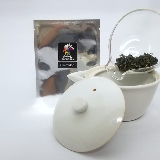 釜炒緑茶シングルオリジン（おくみどり）-飲み切りサイズ